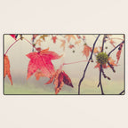 Autumn Dreams - fall color nature photograph Desk Mat Gallery Image 3