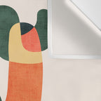 Cactus in the desert Wall Tapestry Gallery Image 3