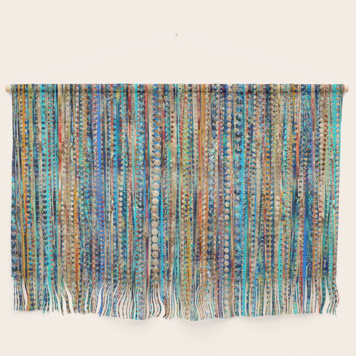 Stripes and Beads Wall Hanging Gallery Image 1