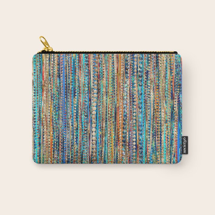 Stripes and Beads Carry All Pouch Gallery Image 1