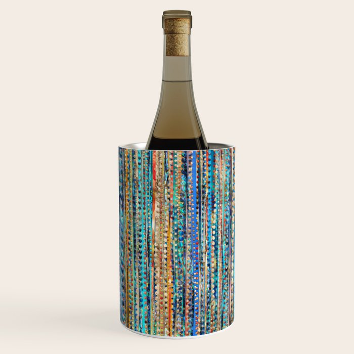 Stripes and Beads Wine Chiller Gallery Image 2