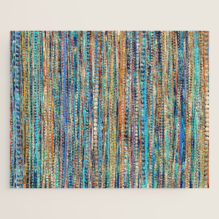 Stripes and Beads Jigsaw Puzzle Gallery Image 1
