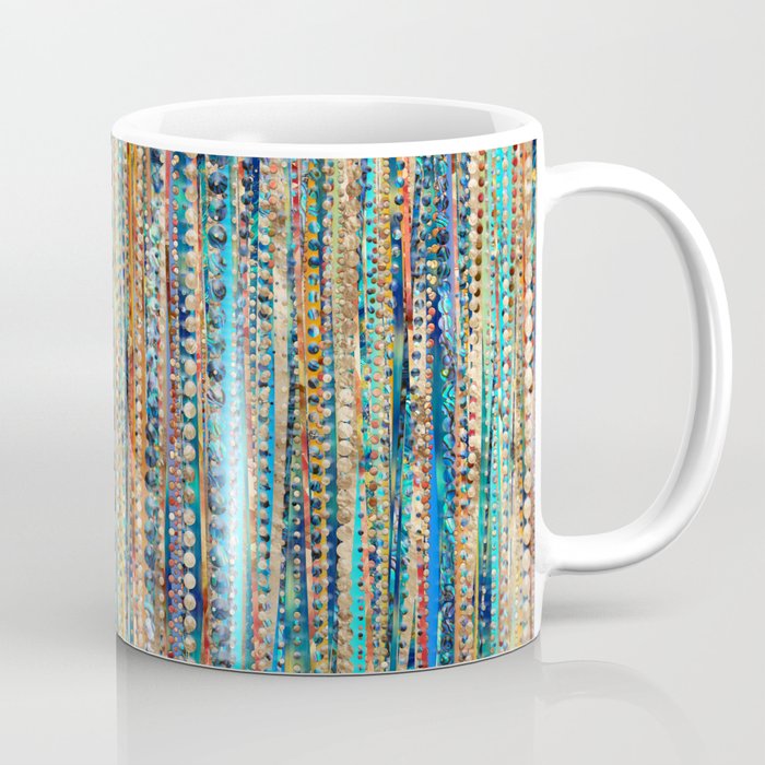 Stripes and Beads Coffee Mug Gallery Image 1