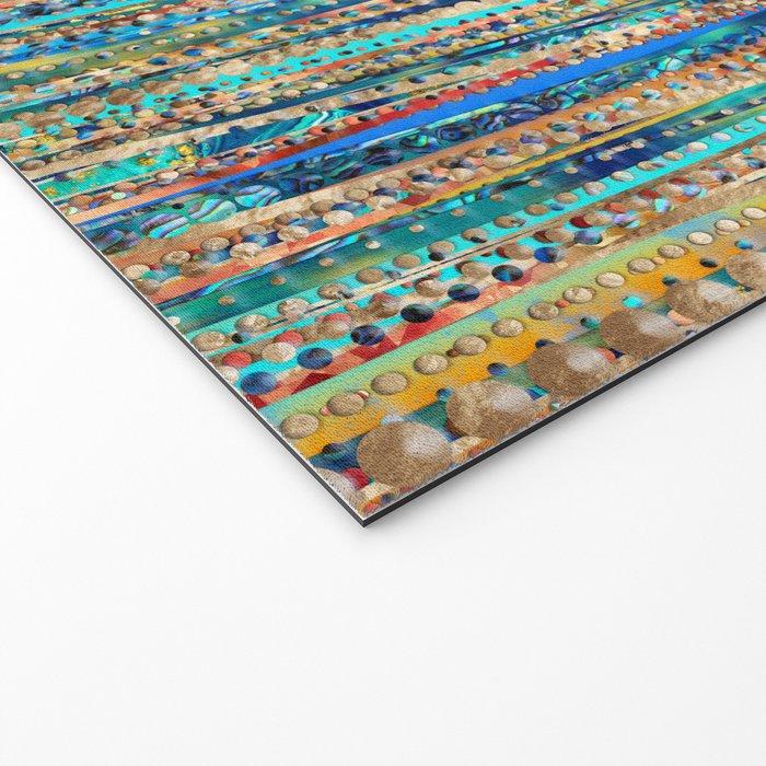 Stripes and Beads Welcome Mat Gallery Image 2