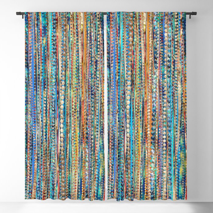Stripes and Beads Window Curtain Gallery Image 1