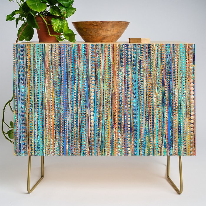 Stripes and Beads Credenza Gallery Image 1