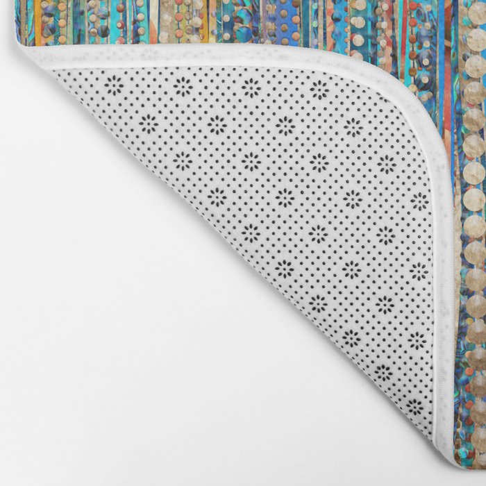 Stripes and Beads Bath Mat Gallery Image 2