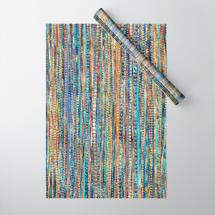 Stripes and Beads Wrapping Paper Gallery Image 1