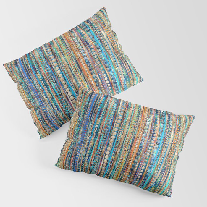 Stripes and Beads Pillow Sham Gallery Image 3