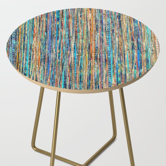 Stripes and Beads Side Table Gallery Image 2
