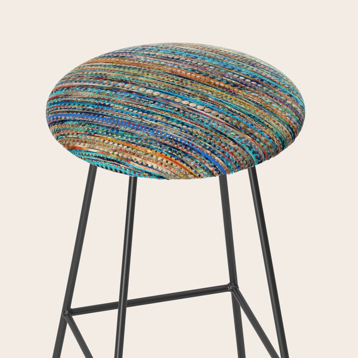 Stripes and Beads Stool Gallery Image 2
