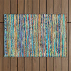 Stripes and Beads Outdoor Rug Gallery Image 1