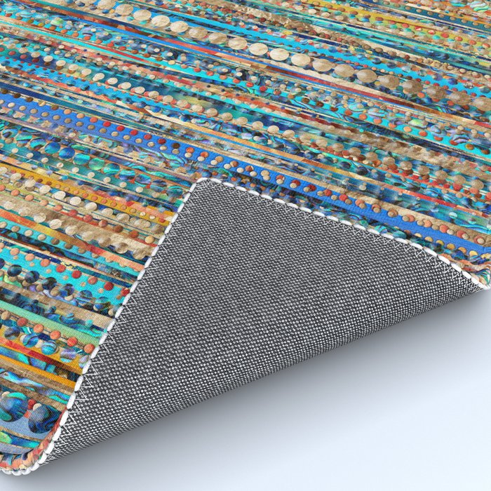 Stripes and Beads Rug Gallery Image 4