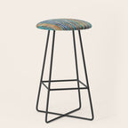 Stripes and Beads Stool Gallery Image 1