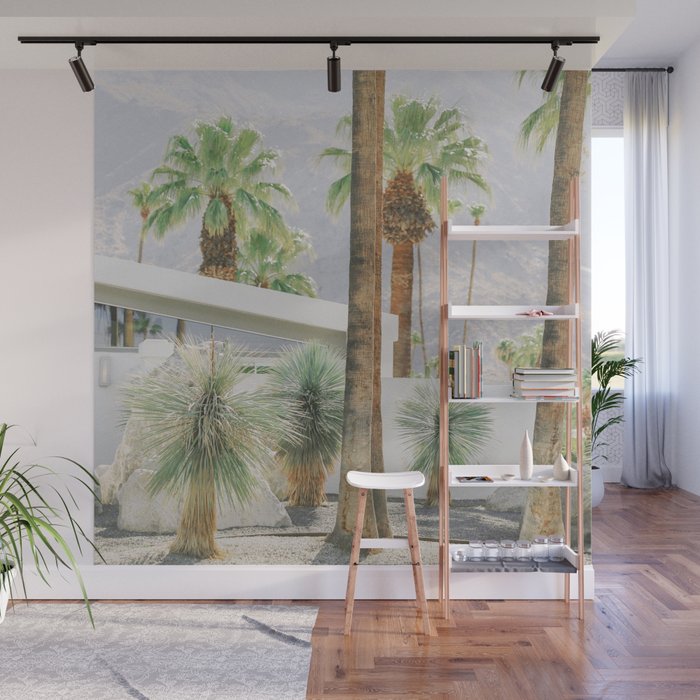 Palm Springs Palms Wall Mural Gallery Image 1