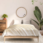 Palm leaf - gold Comforter Gallery Image 3