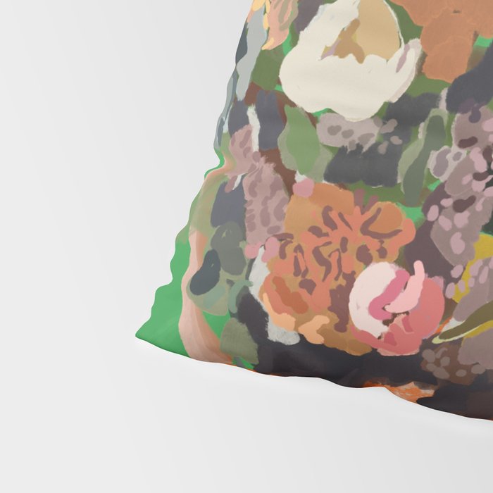 Woman with Flowers Painting Pillow Sham Gallery Image 4