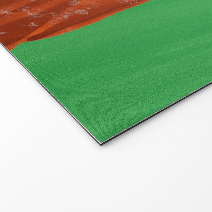 Woman with Flowers Painting Welcome Mat Gallery Image 2