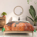 Woman with Flowers Painting Comforter Gallery Image 3