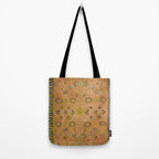 Persian Heritage Rug Design in Warm Earth Tones Tote Bag Gallery Image 2