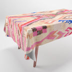 Traditional Vintage Moroccan Berber Design Tablecloth Gallery Image 1