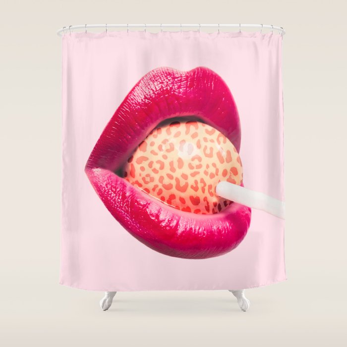 WILD LOLLIPOP Shower Curtain Gallery Image 1