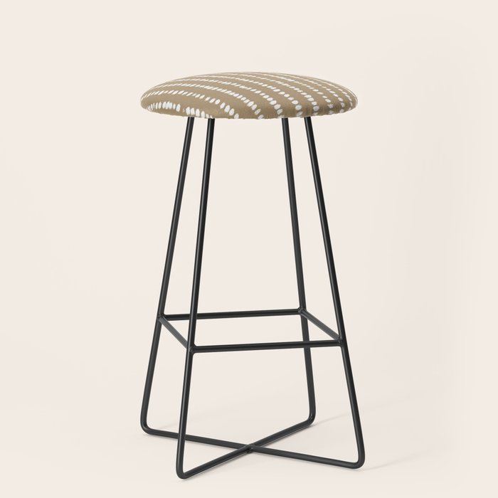 Simple Hand Drawn Pattern #10 Stool Gallery Image 1