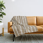 Simple Hand Drawn Pattern #10 Throw Blanket Gallery Image 1