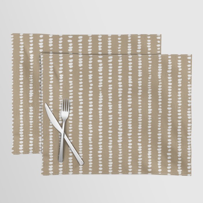 Simple Hand Drawn Pattern #10 Placemat Gallery Image 1