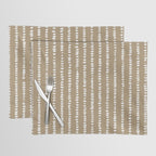 Simple Hand Drawn Pattern #10 Placemat Gallery Image 1