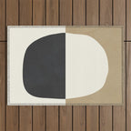 abstract minimal 29 Outdoor Rug Gallery Image 1