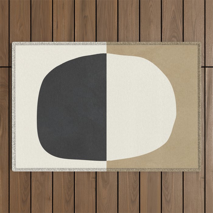 abstract minimal 29 Outdoor Rug Gallery Image 1