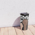 âTogether We standâ- Black Travel Mug Gallery Image 4