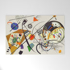 Wassily Kandinsky Transverse Line, No, 01. Welcome Mat Gallery Image 1