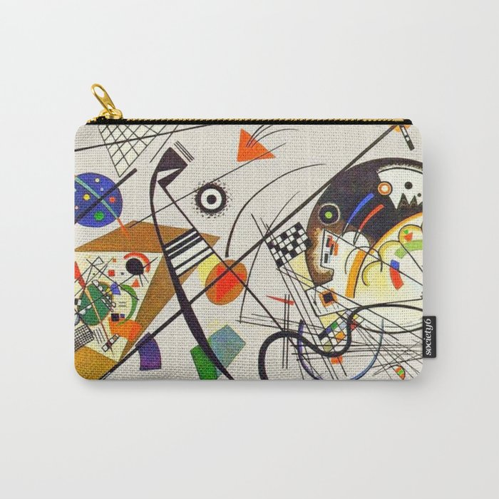 Wassily Kandinsky Transverse Line, No, 01. Carry All Pouch Gallery Image 1