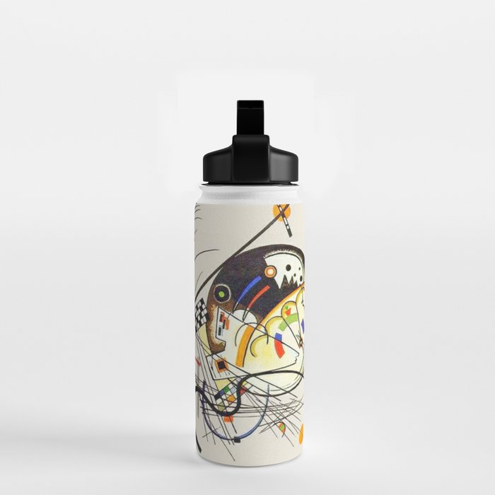 Wassily Kandinsky Transverse Line, No, 01. Water Bottle Gallery Image 2