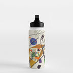 Wassily Kandinsky Transverse Line, No, 01. Water Bottle Gallery Image 3