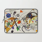 Wassily Kandinsky Transverse Line, No, 01. Laptop Sleeve Gallery Image 1