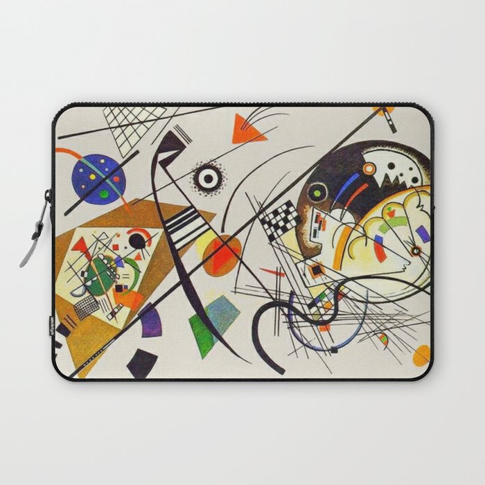 Wassily Kandinsky Transverse Line, No, 01. Laptop Sleeve Gallery Image 1
