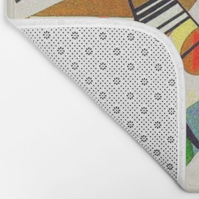 Wassily Kandinsky Transverse Line, No, 01. Bath Mat Gallery Image 2