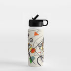 Wassily Kandinsky Transverse Line, No, 01. Water Bottle Gallery Image 1