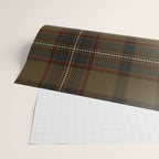 Brown Tartan Plaid Pattern Wrapping Paper Gallery Image 2