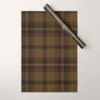 Brown Tartan Plaid Pattern Wrapping Paper Gallery Image 1