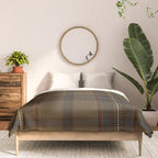 Brown Tartan Plaid Pattern Comforter Gallery Image 3