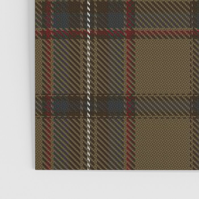 Brown Tartan Plaid Pattern Poster Gallery Image 3