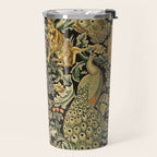 William Morris Teal Forest,peacock,birds Travel Mug Gallery Image 2