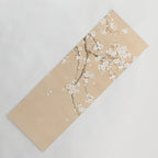 Spring Ume Flower / korean painting / chinoiserie Yoga Mat Gallery Image 1