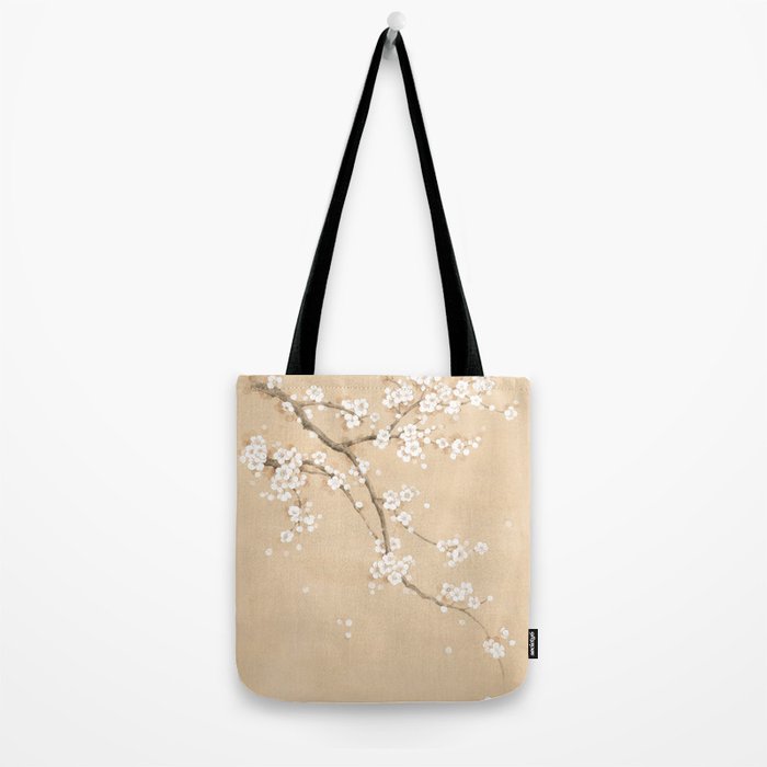 Spring Ume Flower / korean painting / chinoiserie Tote Bag Gallery Image 2