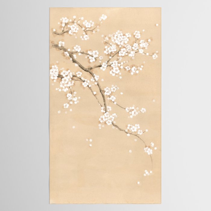 Spring Ume Flower / korean painting / chinoiserie Tablecloth Gallery Image 2