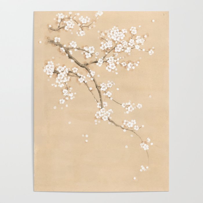 Spring Ume Flower / korean painting / chinoiserie Poster Gallery Image 4